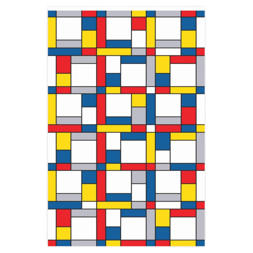 Mondrian Wrapping Paper