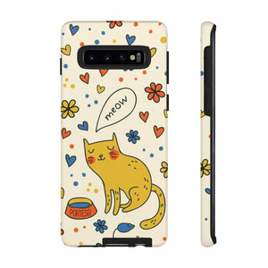 Cat and Mouse Hard Shell Phone Case