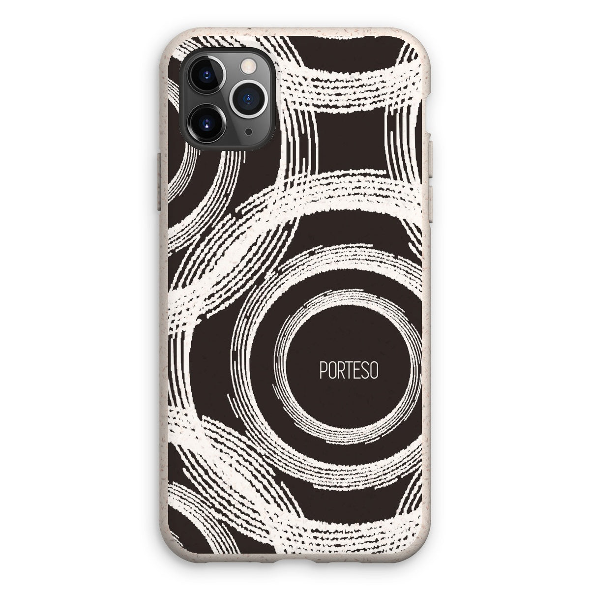 Geo Circles Eco Friendly Phone Case