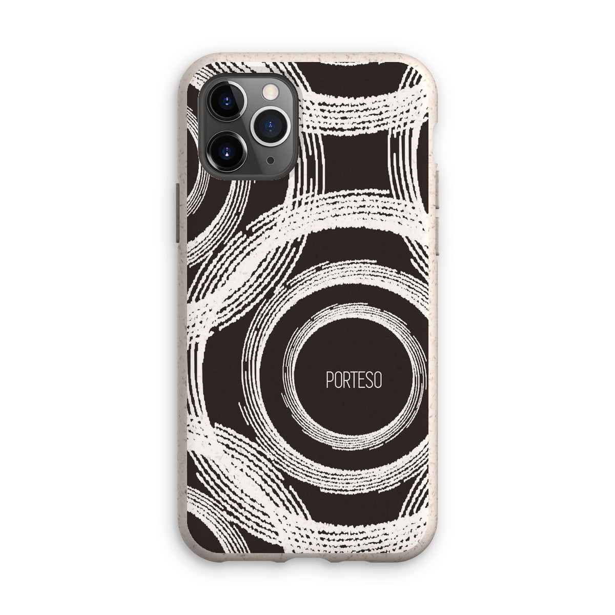 Geo Circles Eco Friendly Phone Case