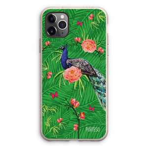 Tropical Peacock Eco Friendly Phone Case