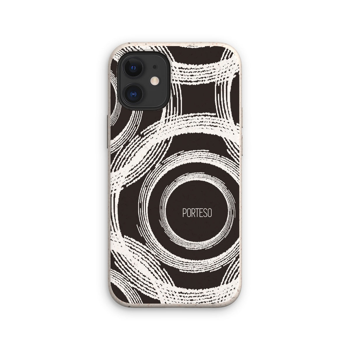 Geo Circles Eco Friendly Phone Case