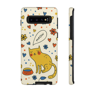 Cat and Mouse Hard Shell Phone Case