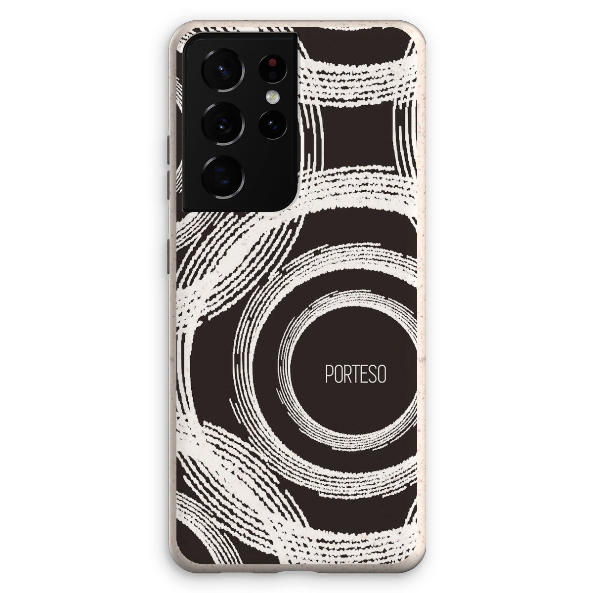 Geo Circles Eco Friendly Phone Case