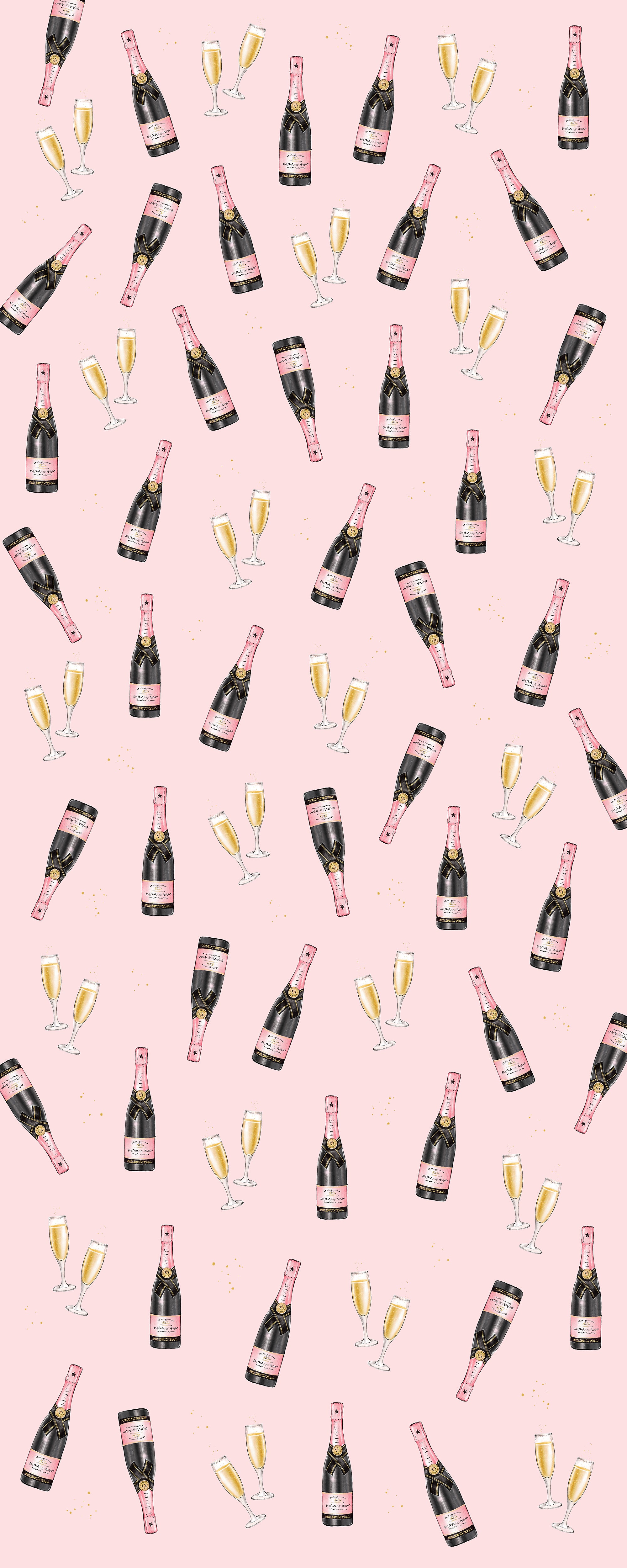 Champagne Toast Wrapping Paper