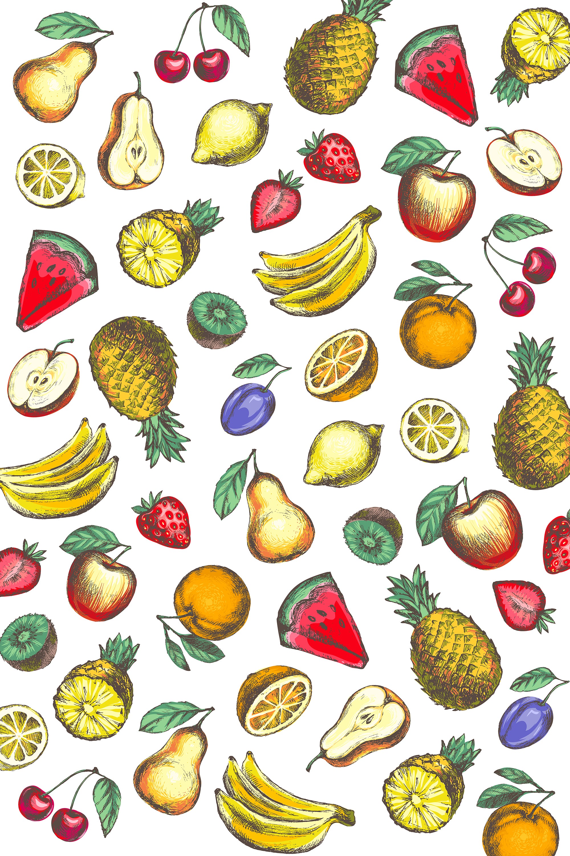 Fresh Fruit Wrapping Paper