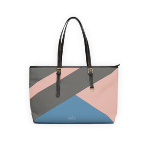 Multi Stripe Tote in Neutrals