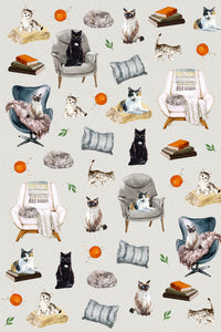 Hygge Cats Wrapping Paper