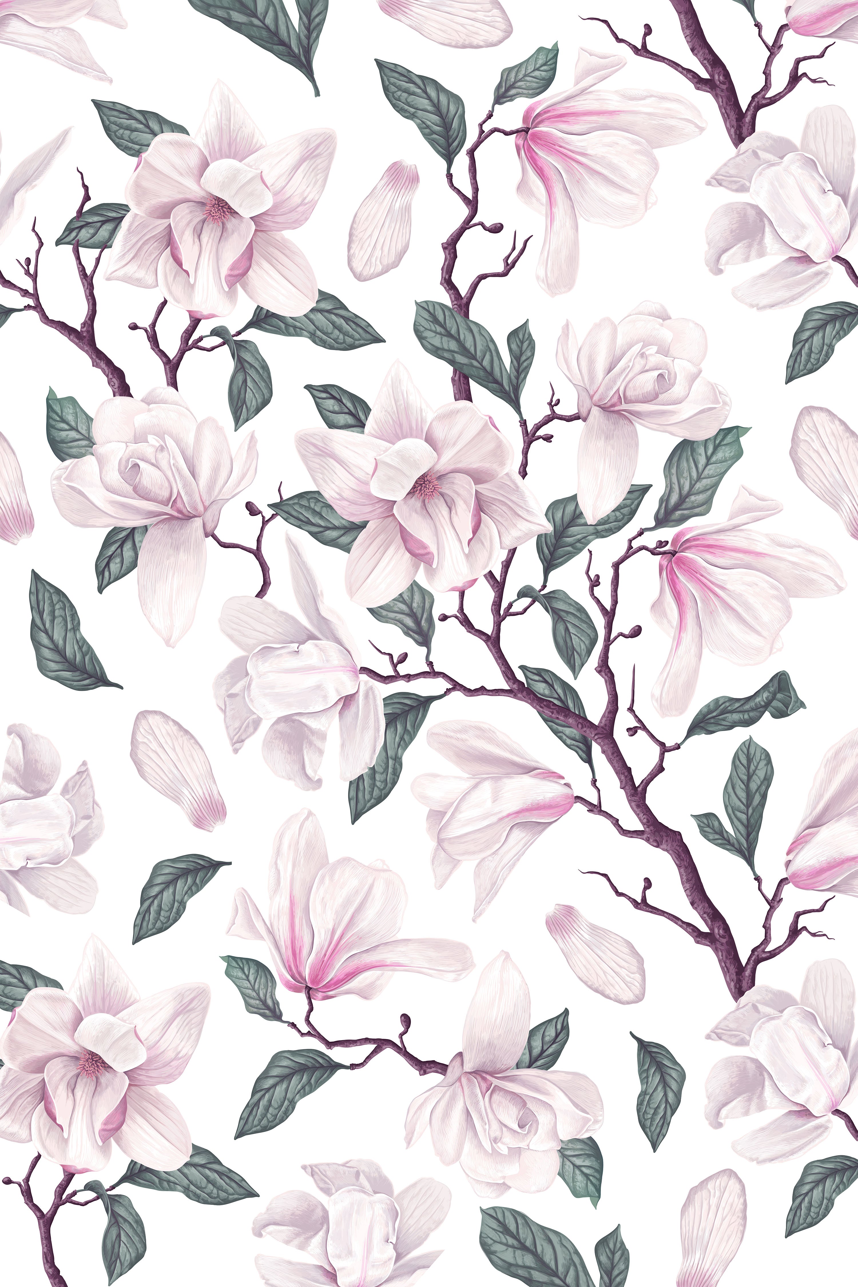 Pastel Blossoms Wrapping Paper