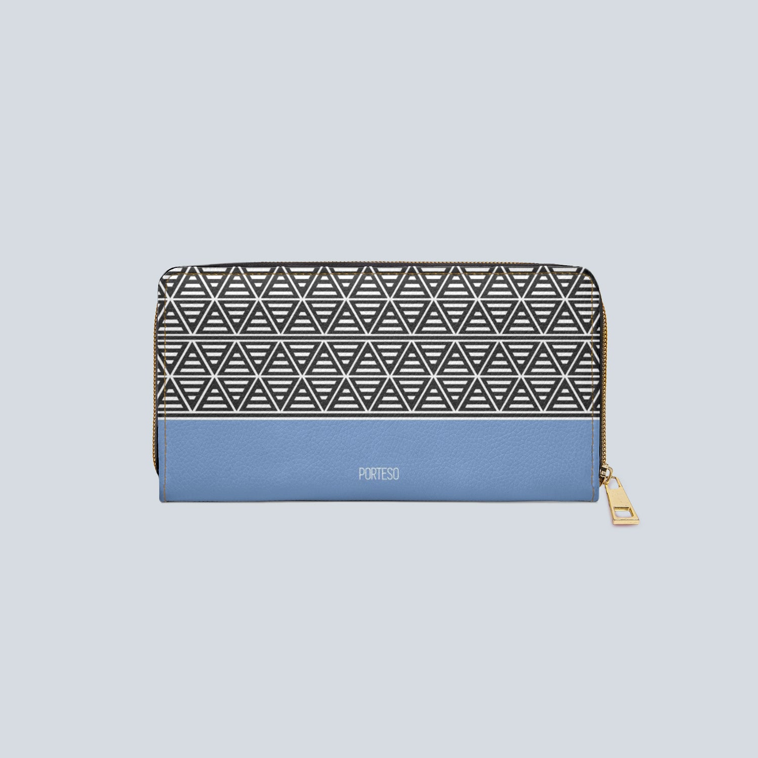 Zipper Wallet in Periwinkle Blaze