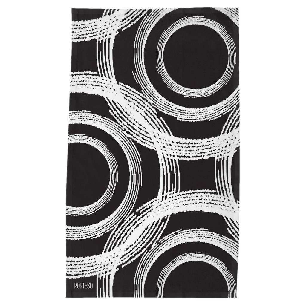 Geo Circles Tea Towel