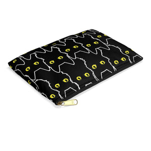 Black Cats Makeup Bag