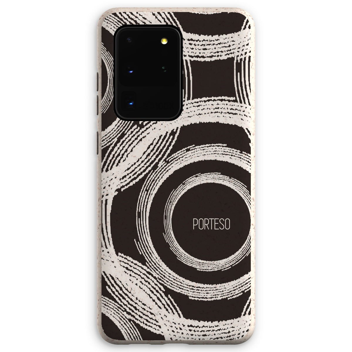 Geo Circles Eco Friendly Phone Case