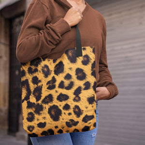 Cheetah Canvas Tote