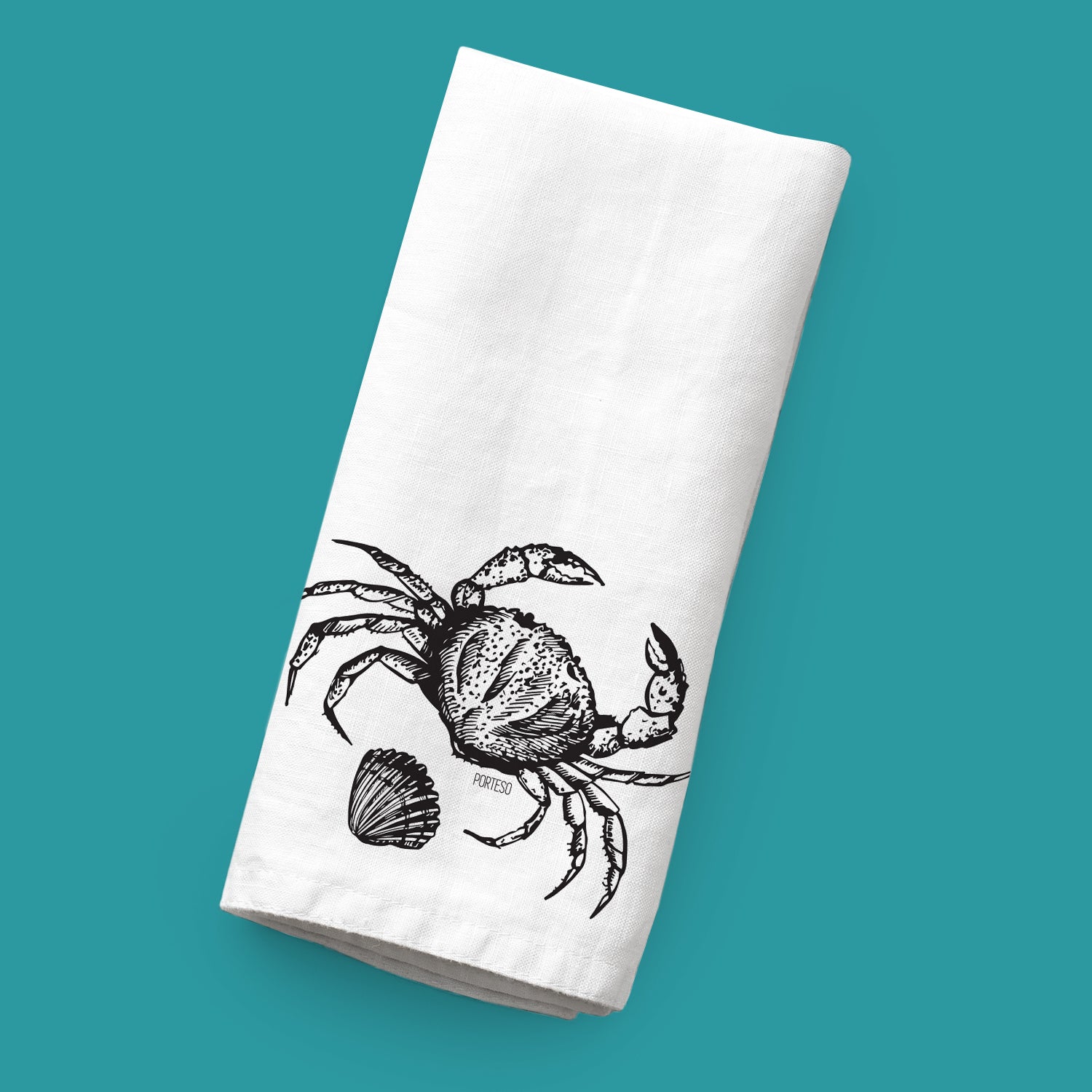 Crab Tea Towel