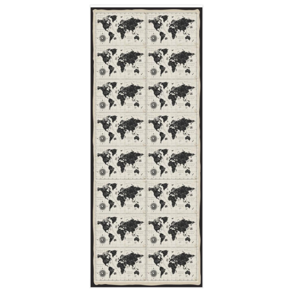 wanderlust world traveler wrapping paper