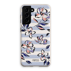 Lavender Stripes Eco Friendly Phone Case