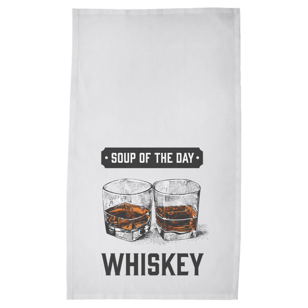 Soup of the Day Whiskey Tea Towel