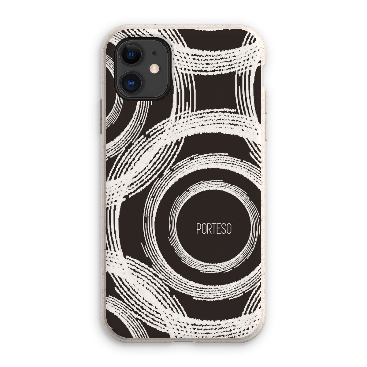 Geo Circles Eco Friendly Phone Case