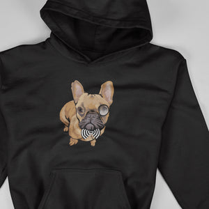 Bowtie Frenchie Hoodie