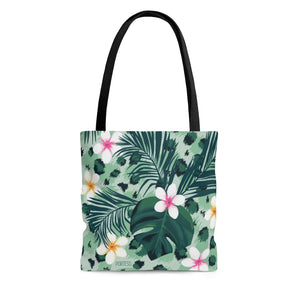 Spotted Jungle Canvas Tote