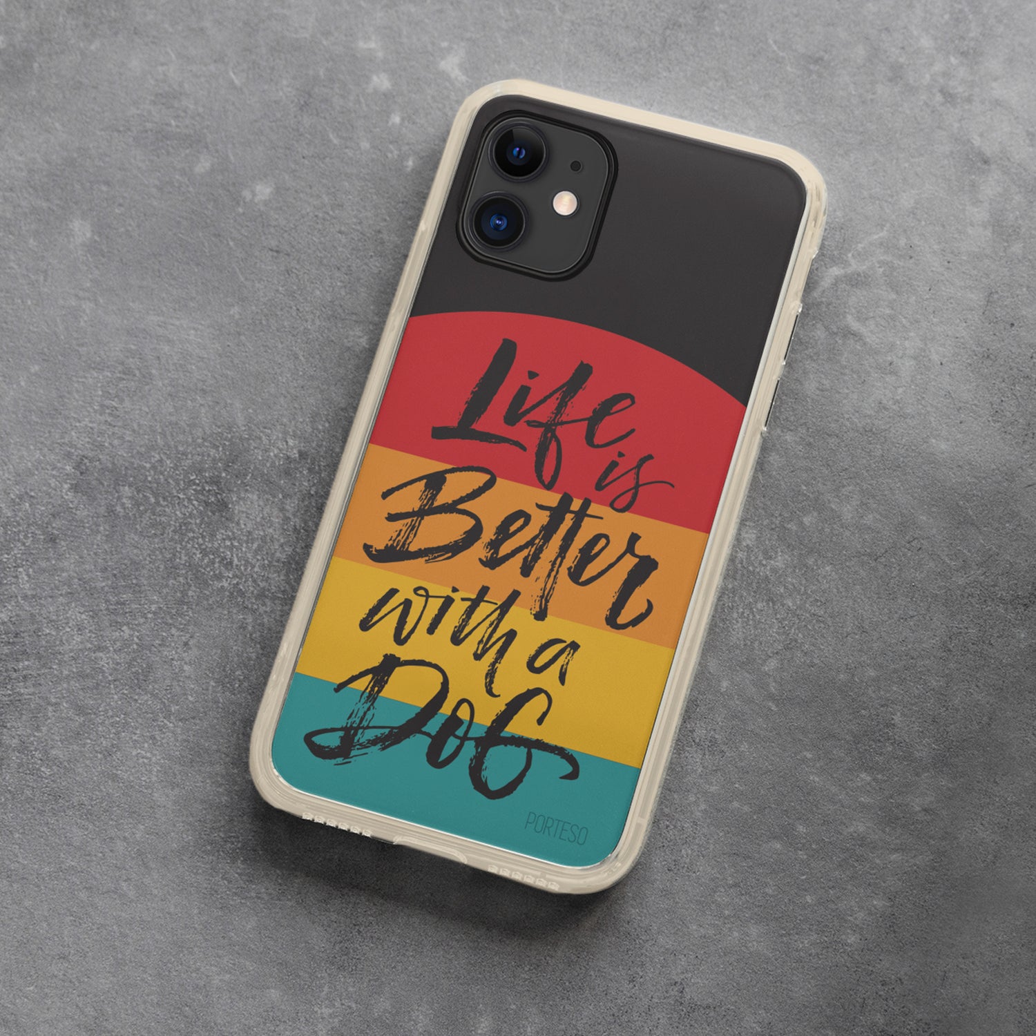 Life is Better with a Dog Eco Friendly Phone Case