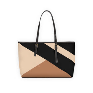 Multi Stripe Tote in Neutrals