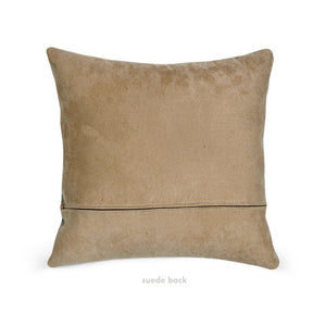 Geo White Circle Pillow