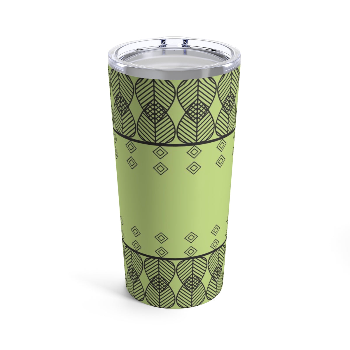 Triangles Tumbler in Periwinkle